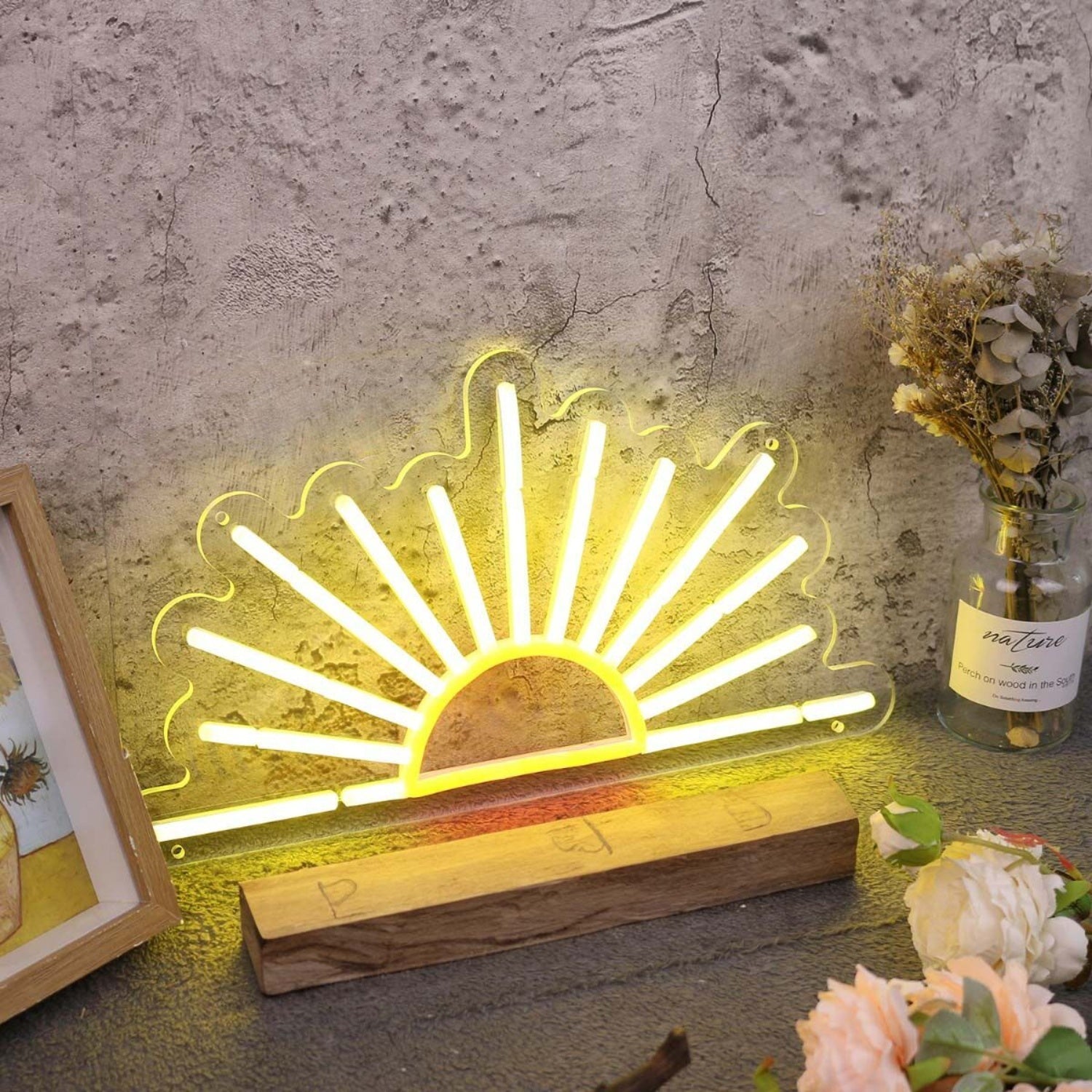 Sunrise Yellow Custom Led Neon Sign - Shineneon