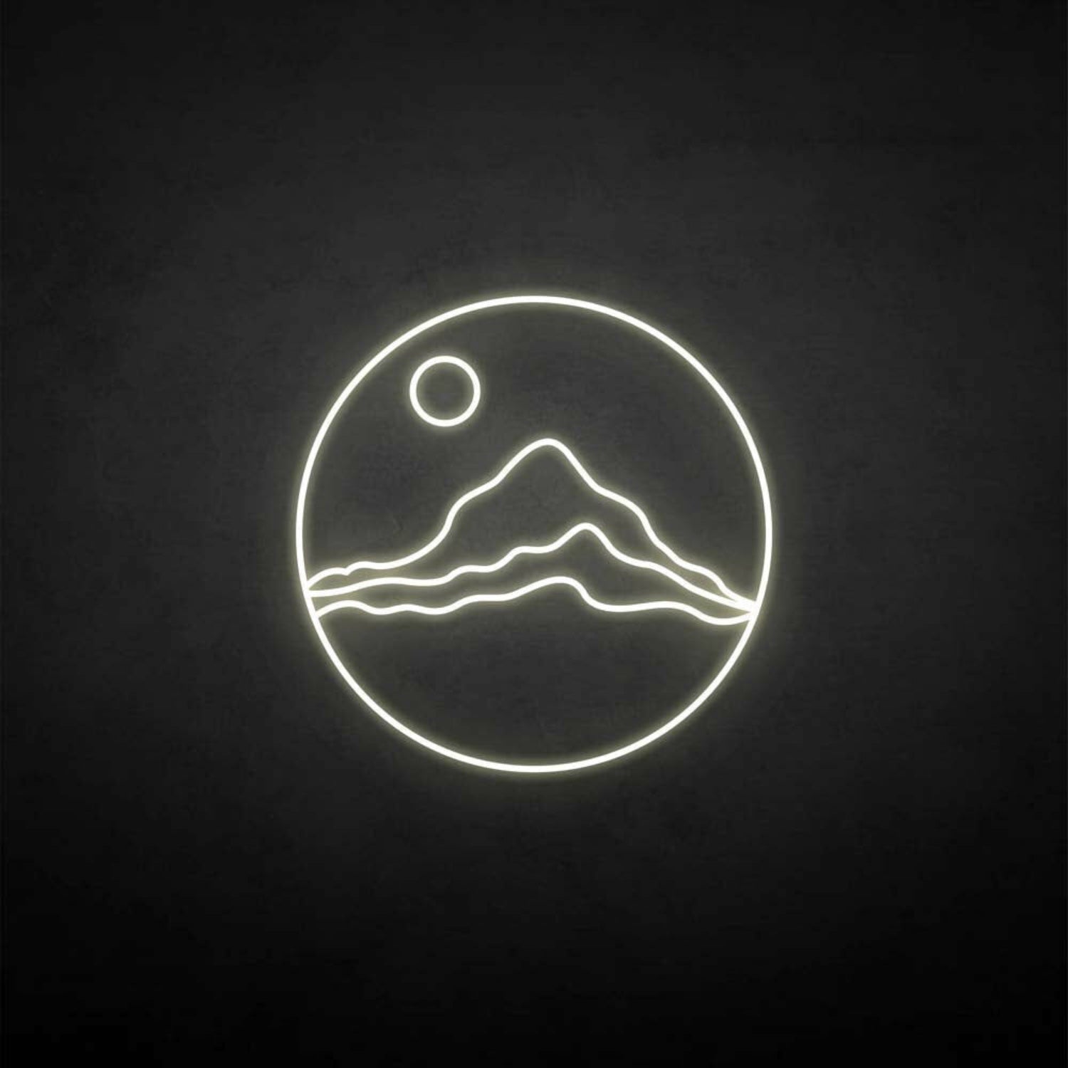 Sunset And Mountain2 Led Neon Sign - Shineneon