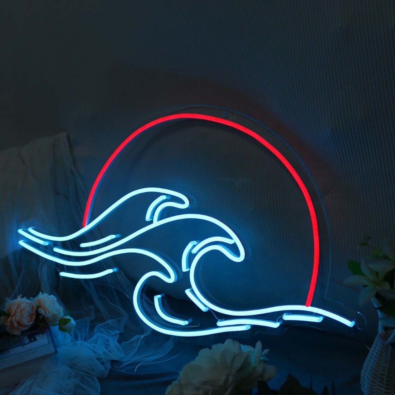 Sunset And Waves Led Neon Sign - Shineneon