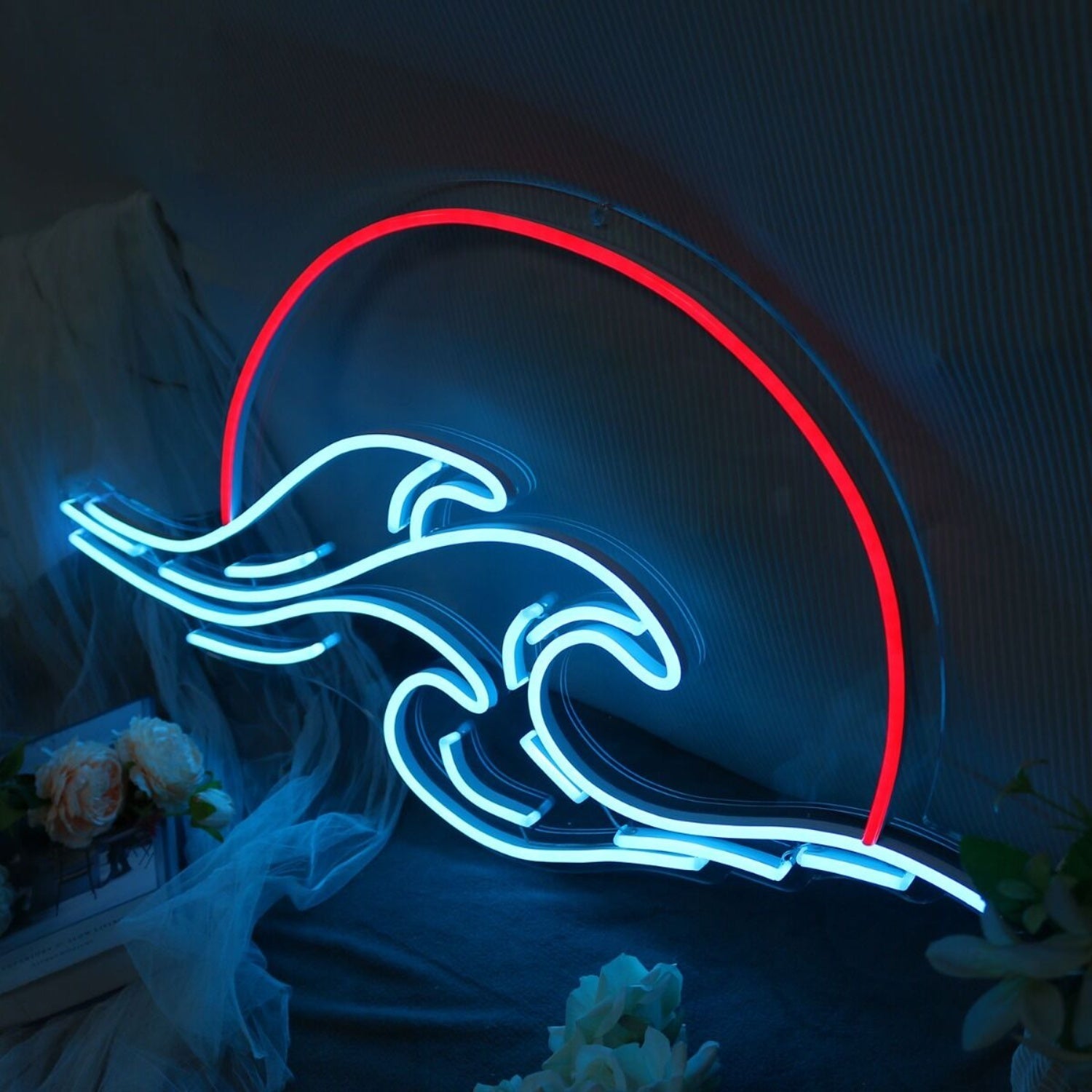 Sunset And Waves Led Neon Sign - Shineneon