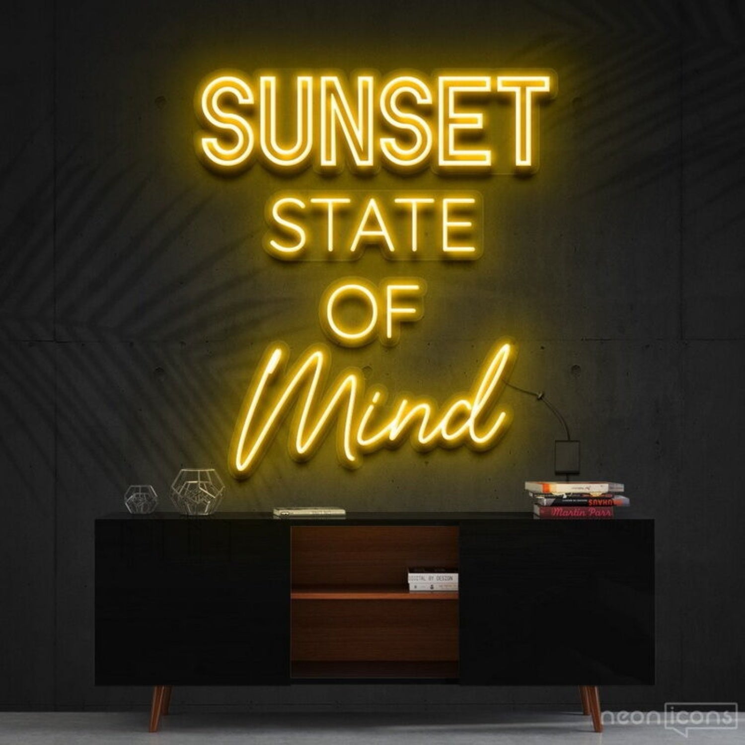 Sunset State Of Mind Led Neon Sign Fcalming And Nature Decor - Shineneon