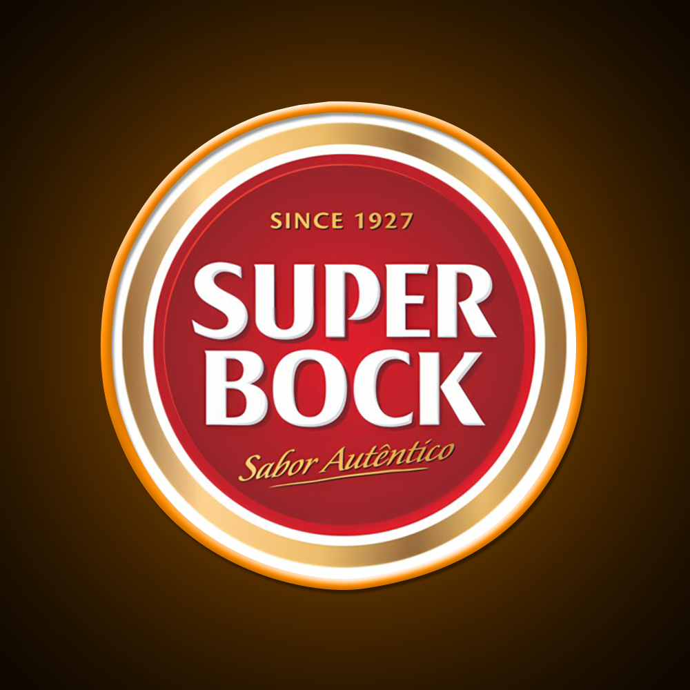 Super Bock Since 1927 Logo Beer Bar Decor Led Neon Sign Rgb Color