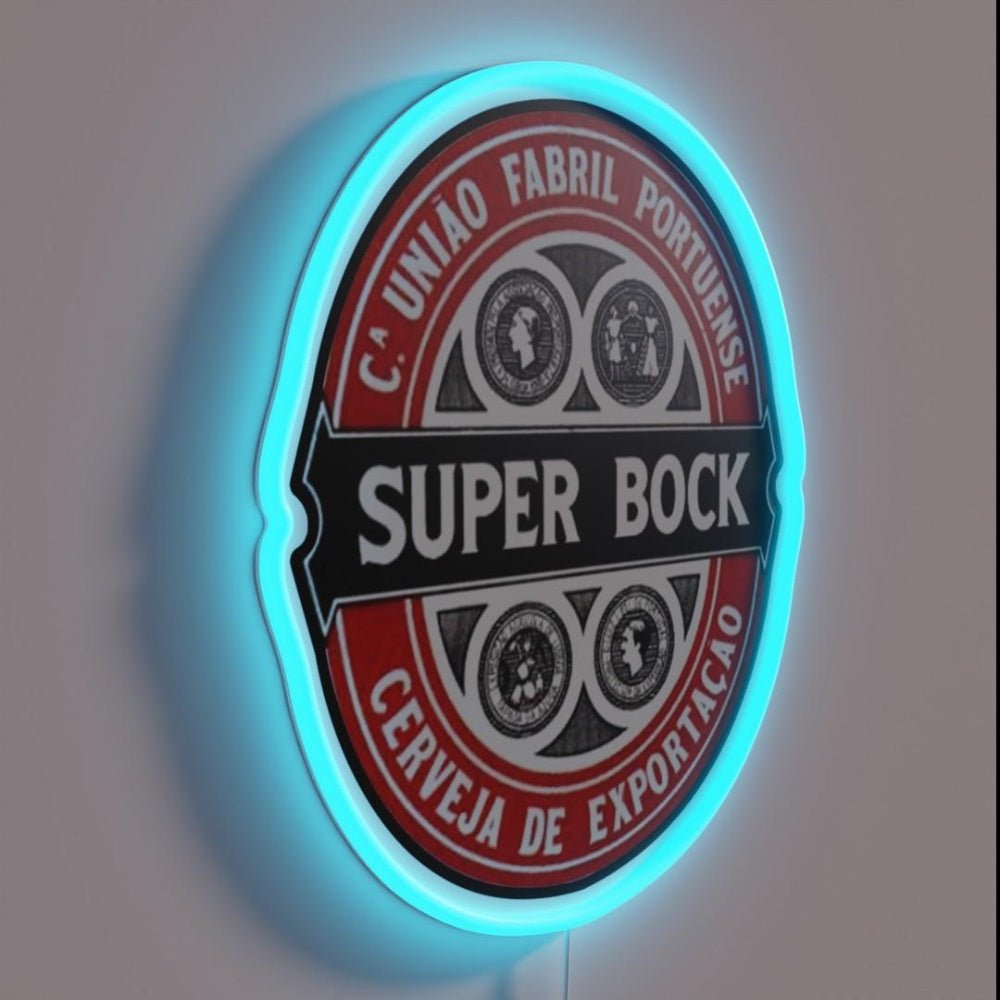 Super Bock Vintage Rgb Led Neon Sign - Shineneon