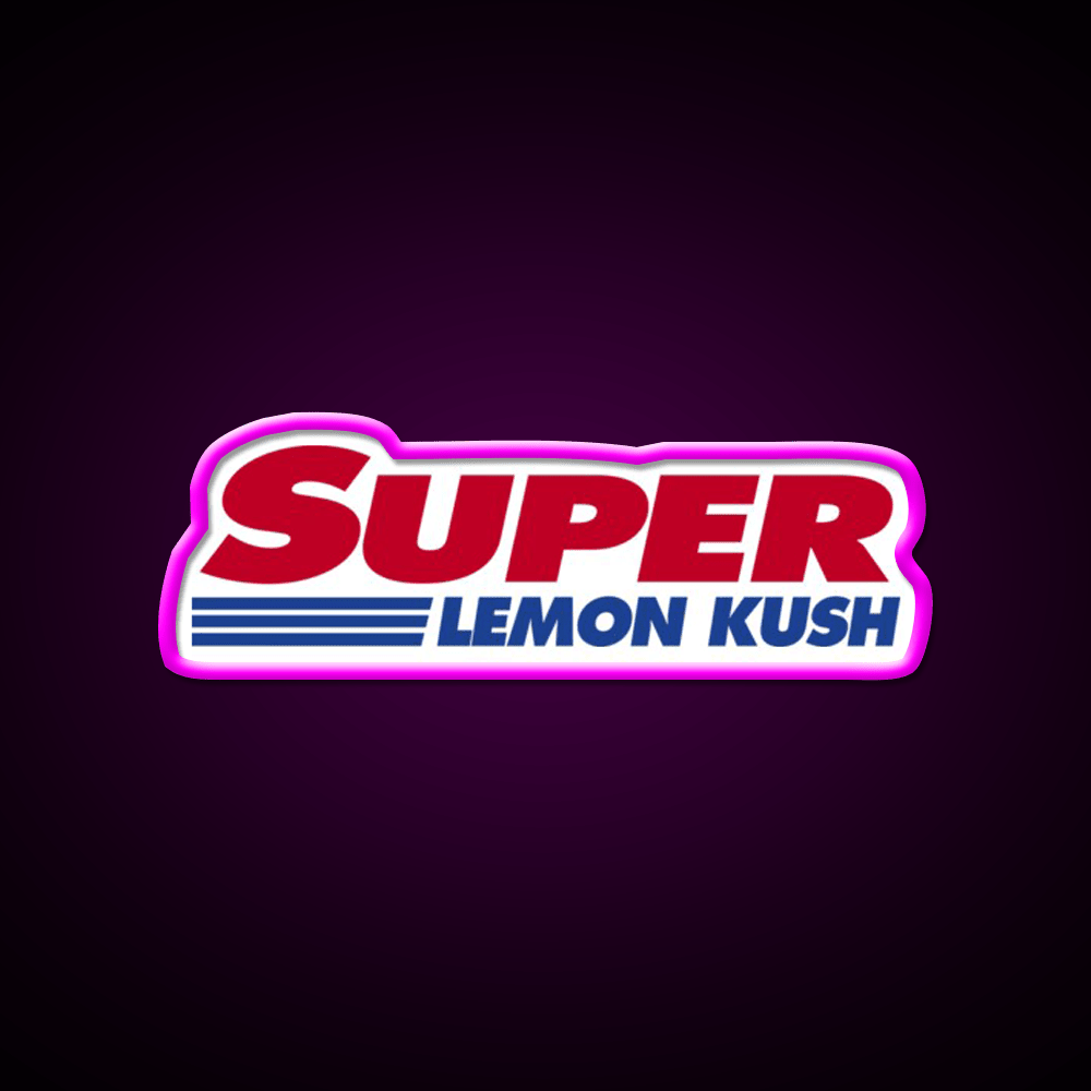 Super Lemon Kush Hemp Inspired Green Leaf Led Neon Sign Rgb Color - Shineneon