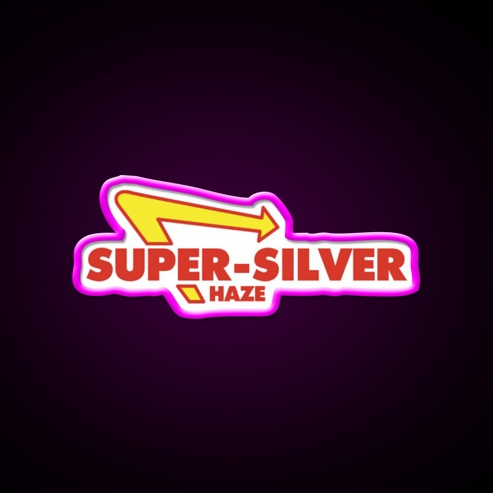 Super Silver Haze Hemp Inspired Green Leaf Led Neon Sign Rgb Color - Shineneon