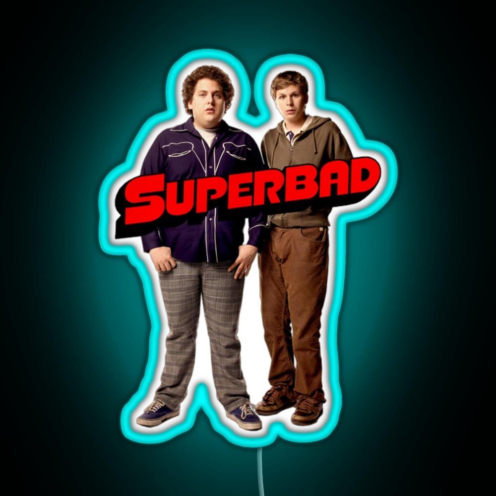 Superbad Movie Rgb Led Neon Sign Pop Wall Art - Shineneon