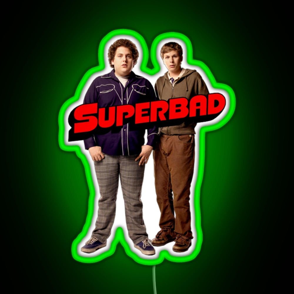 Superbad Movie Rgb Led Neon Sign Pop Wall Art - Shineneon