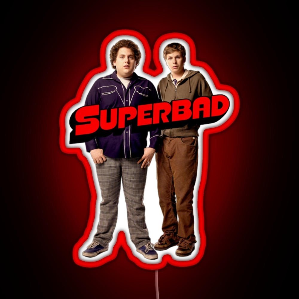 Superbad Movie Rgb Led Neon Sign Pop Wall Art - Shineneon