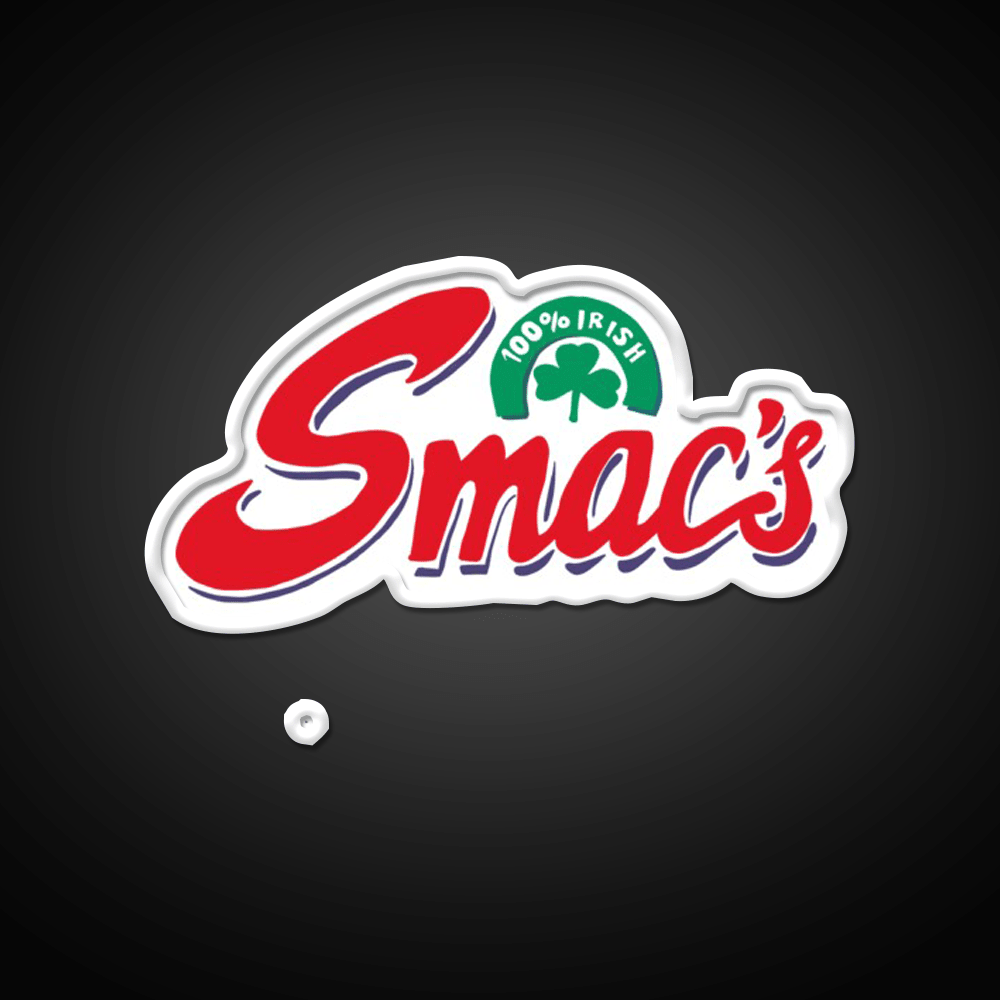 Supermacs Smacs Fast Food Led Neon Sign For Burger Place Rgb Color - Shineneon