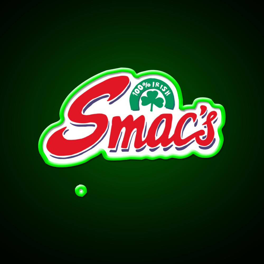 Supermacs Smacs Fast Food Led Neon Sign For Burger Place Rgb Color - Shineneon
