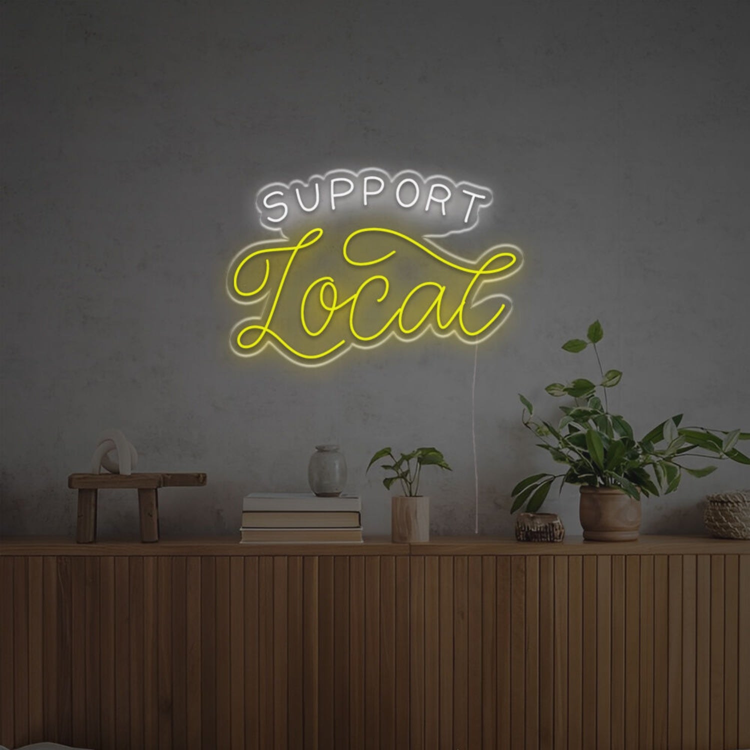 Support Local Led Neon Sign | Shineneon