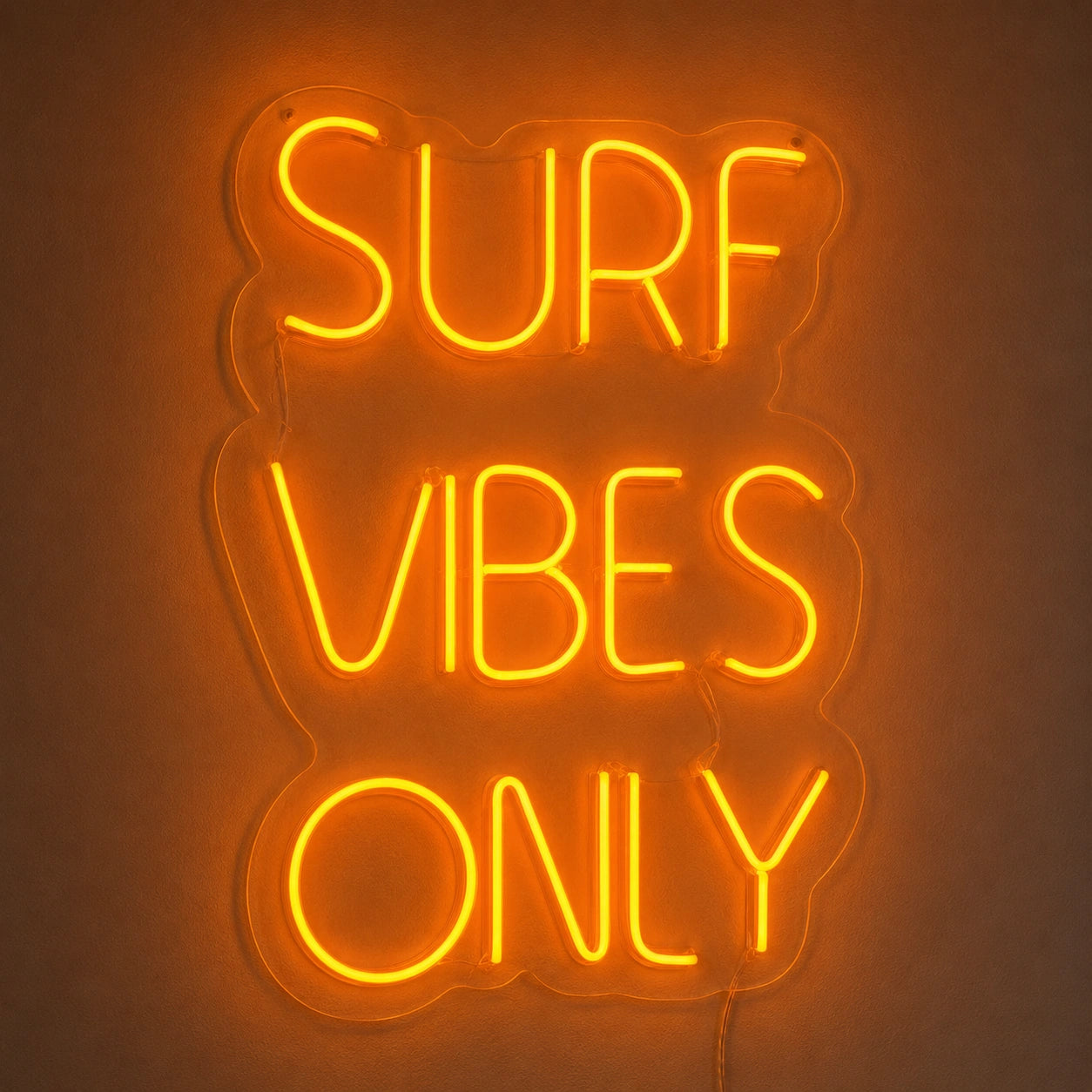 Surf Vibes Only Neon Sign LED Neon Sign main product image