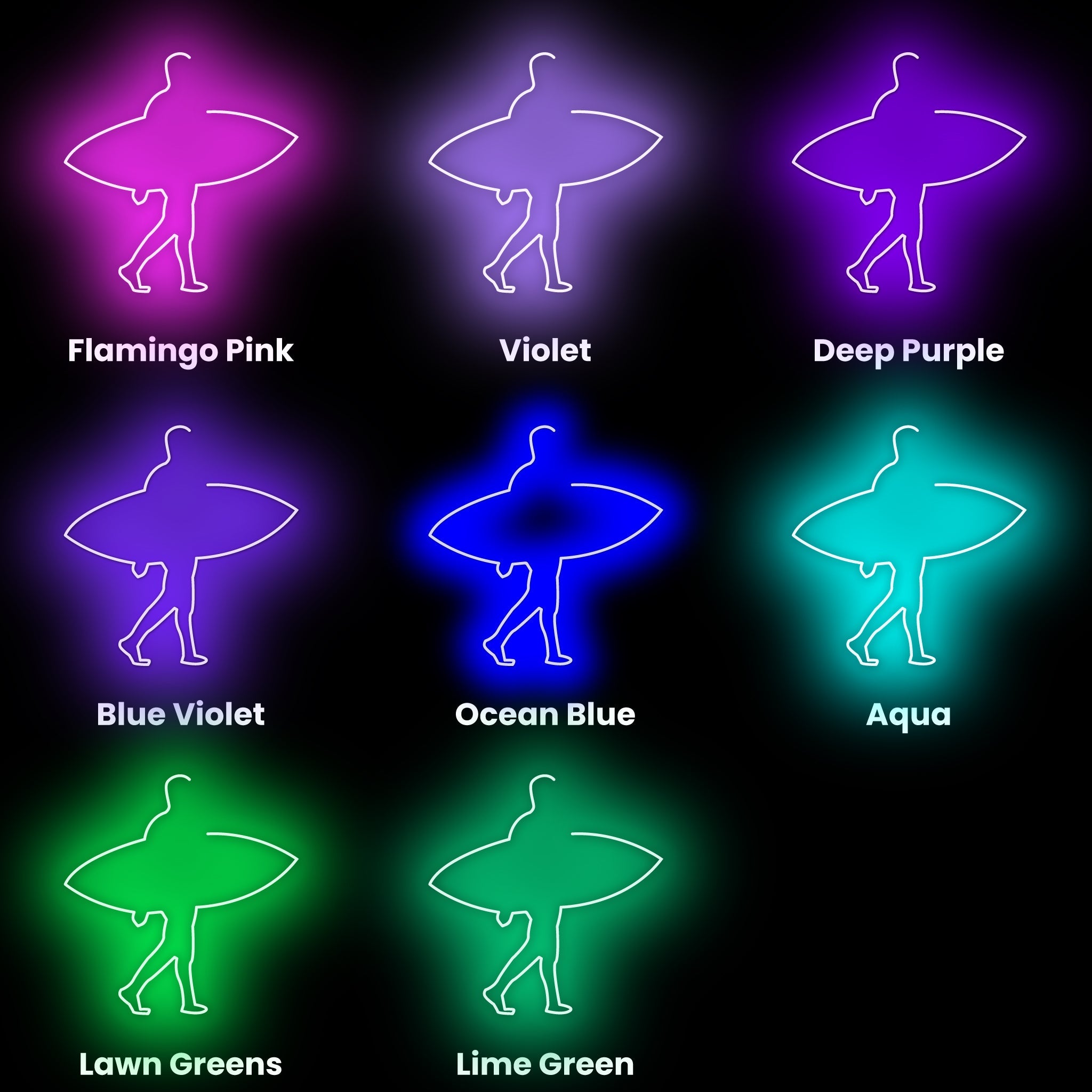 Surfer Led Neon Sign | Shineneon