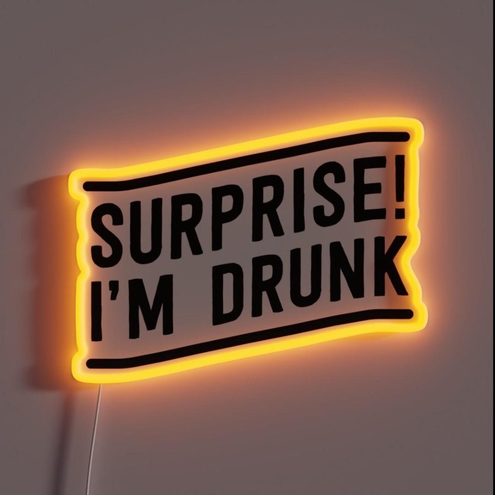 Surprise I M Drunk Rgb Led Neon Sign - Shineneon