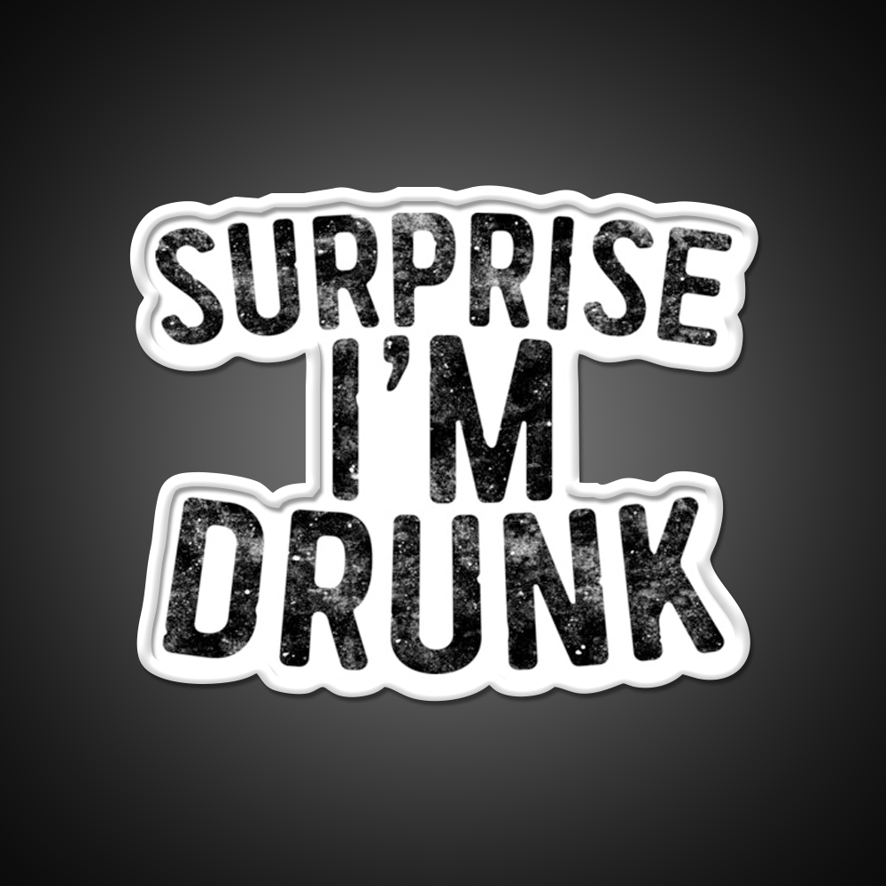 Surprise Im Drunk Beer Bar Decor Led Neon Sign Rgb Color - LED neon sign view 11