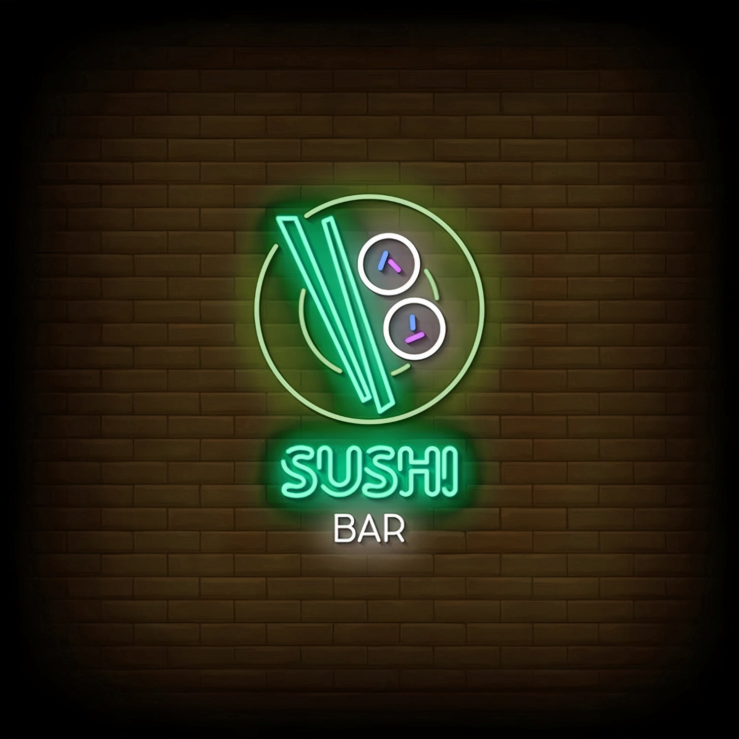 Sushi Bar Add A Touch Of Neon Sushi To Your Space | Shineneon
