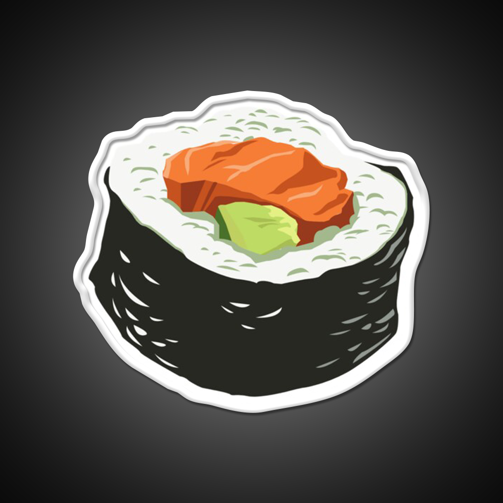 Sushi Fast Food Led Neon Sign For Burger Place Rgb Color