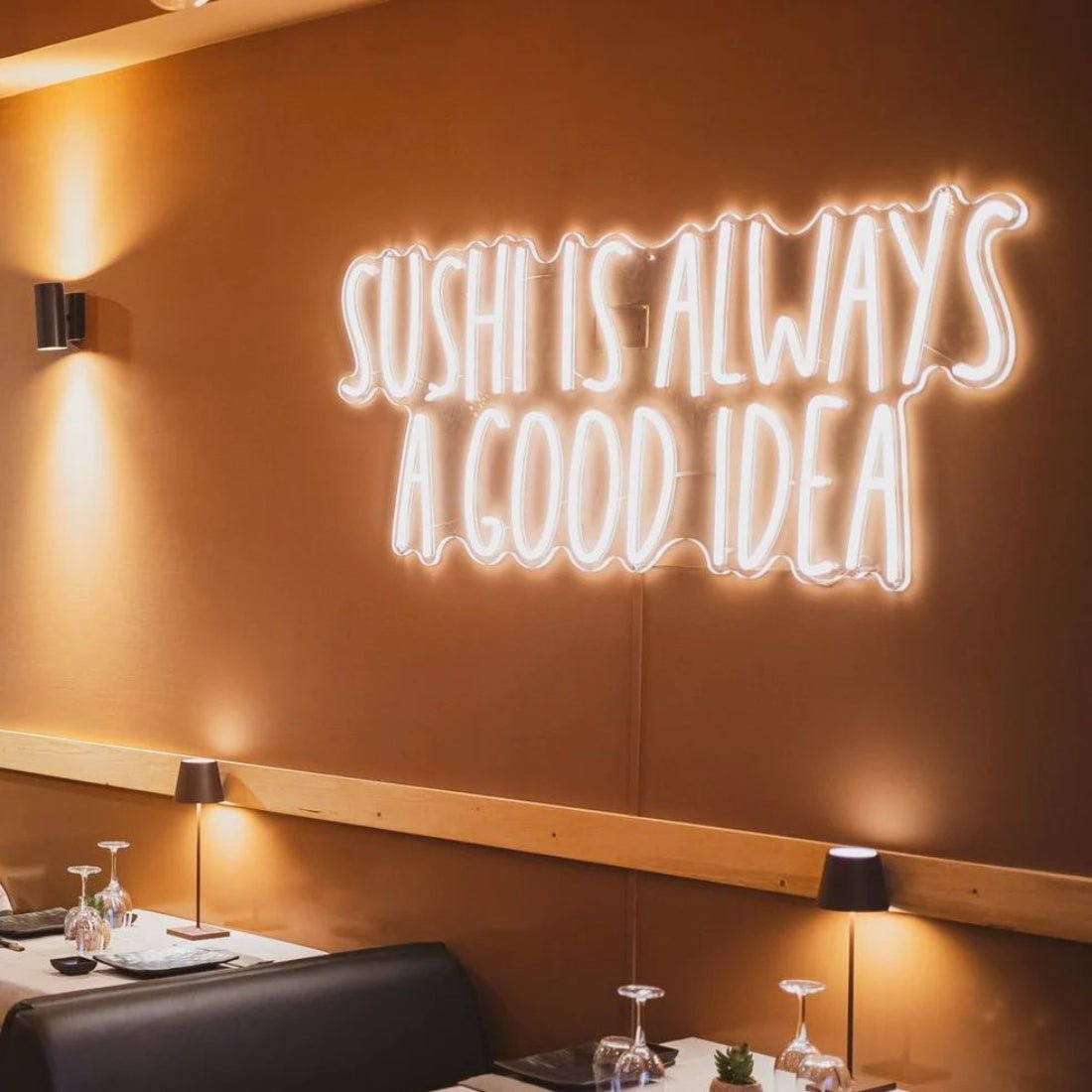 Sushi Is Always A Cool Idea Led Sign Business Neon Sign - Shineneon
