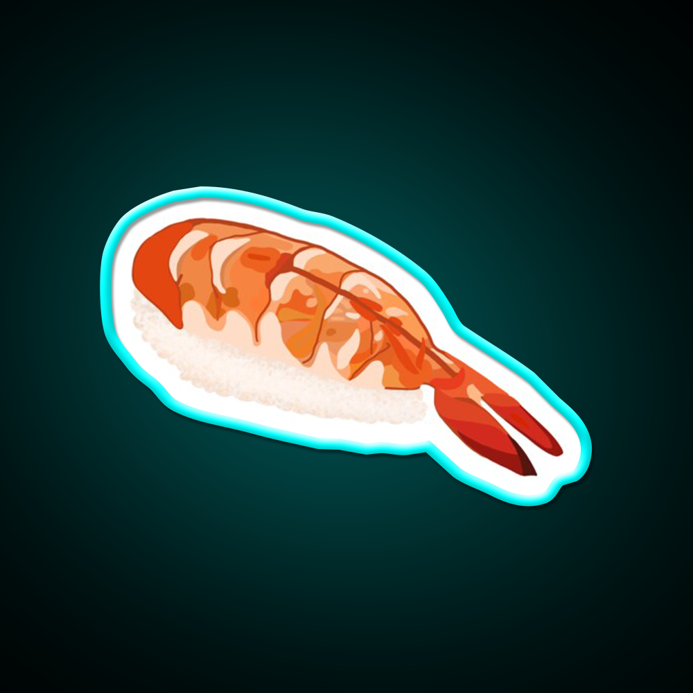 Sushi Led Neon Sign Chinese Food Restaurant Wall Art Rgb Color