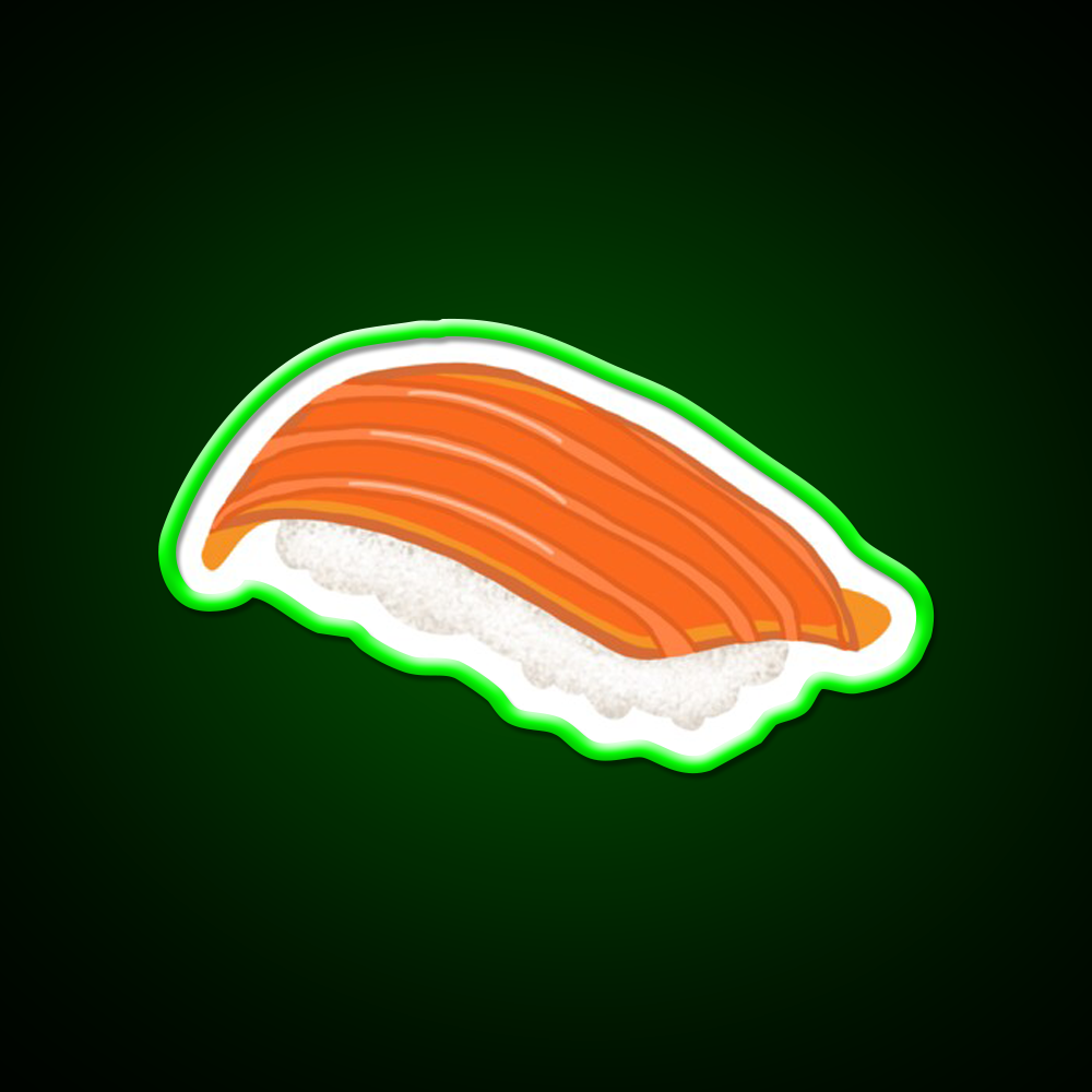 Sushi Led Neon Sign Chinese Food Wall Art Rgb Color