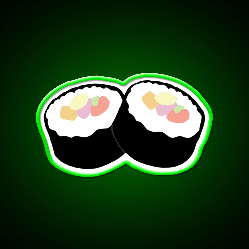 Sushi Snack Food Led Neon Sign Rgb Color - Shineneon