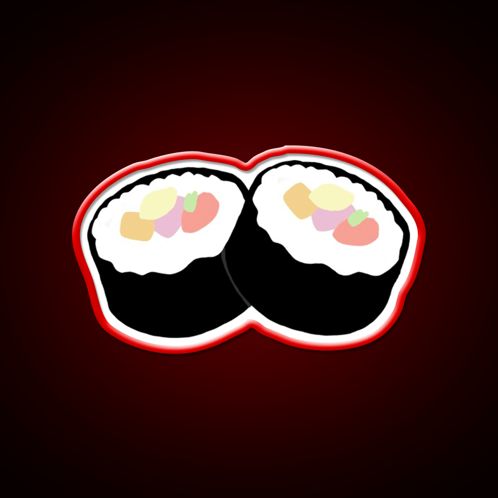Sushi Snack Food Led Neon Sign Rgb Color - Shineneon