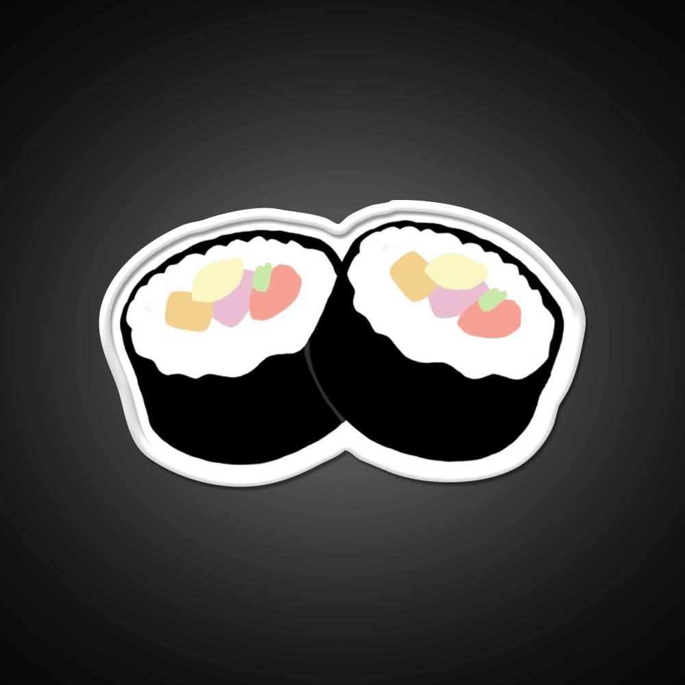 Sushi Snack Food Led Neon Sign Rgb Color - Shineneon