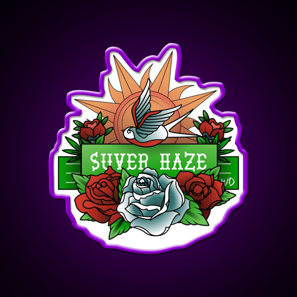 Suver Haze Hemp Inspired Green Leaf Led Neon Sign Rgb Color - Shineneon
