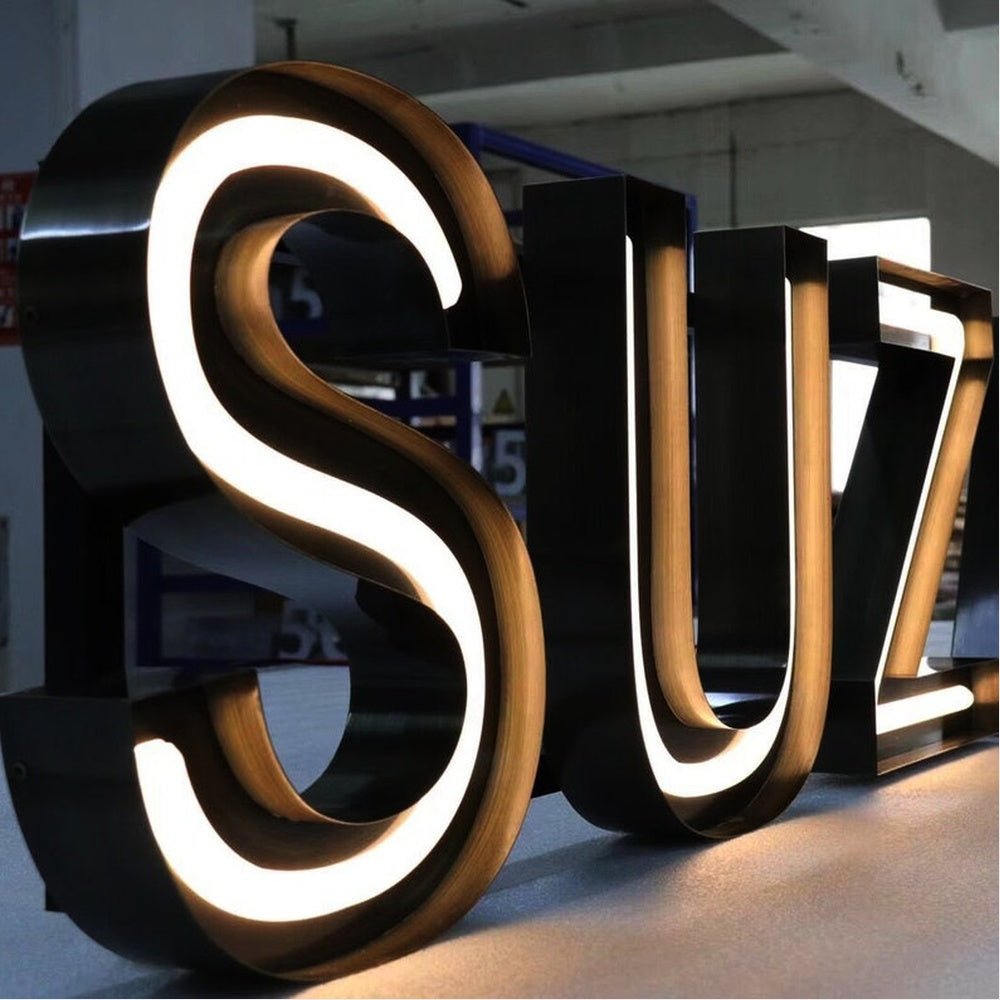 Suz 3D Frontlit Channel Letters Led Light Sign - Shineneon