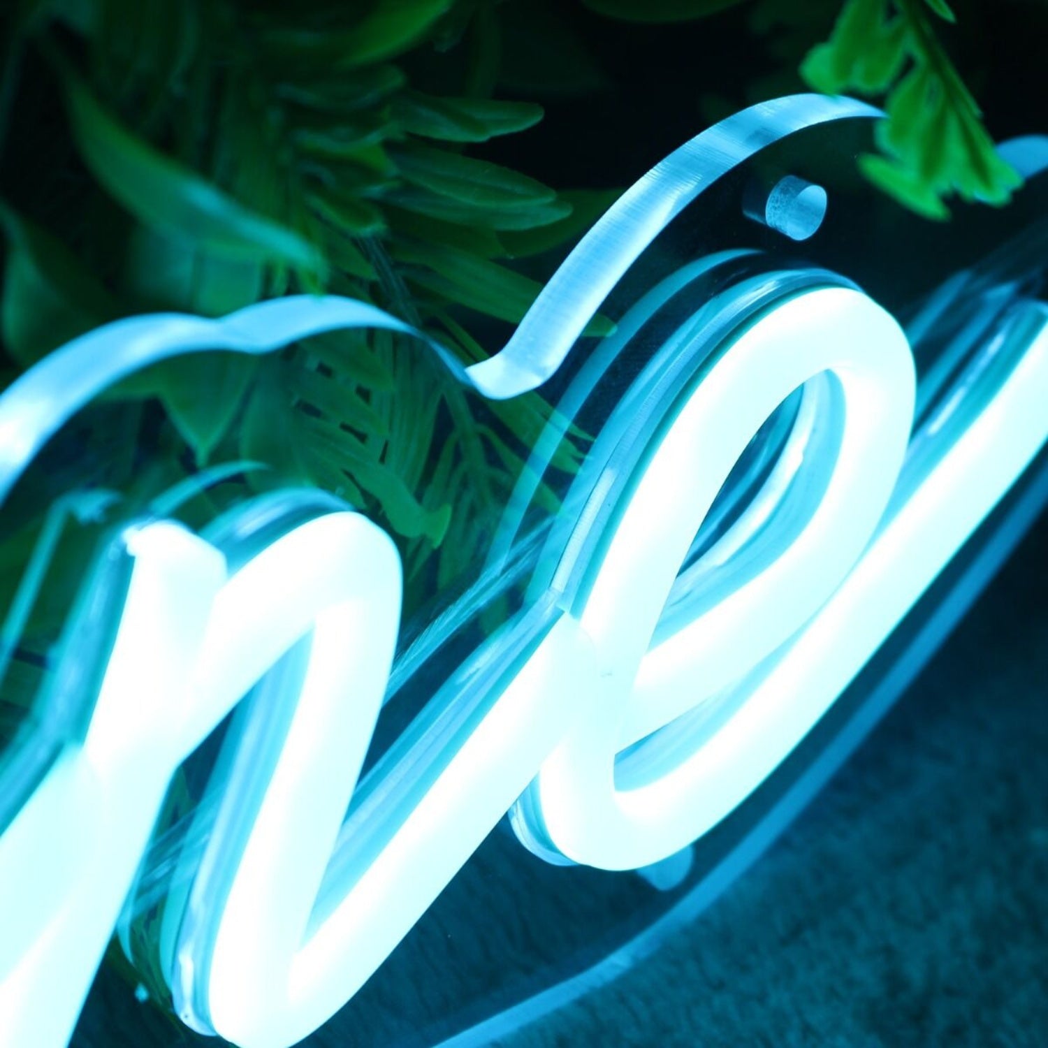 Suzanne Blue Led Neon Sign - Shineneon