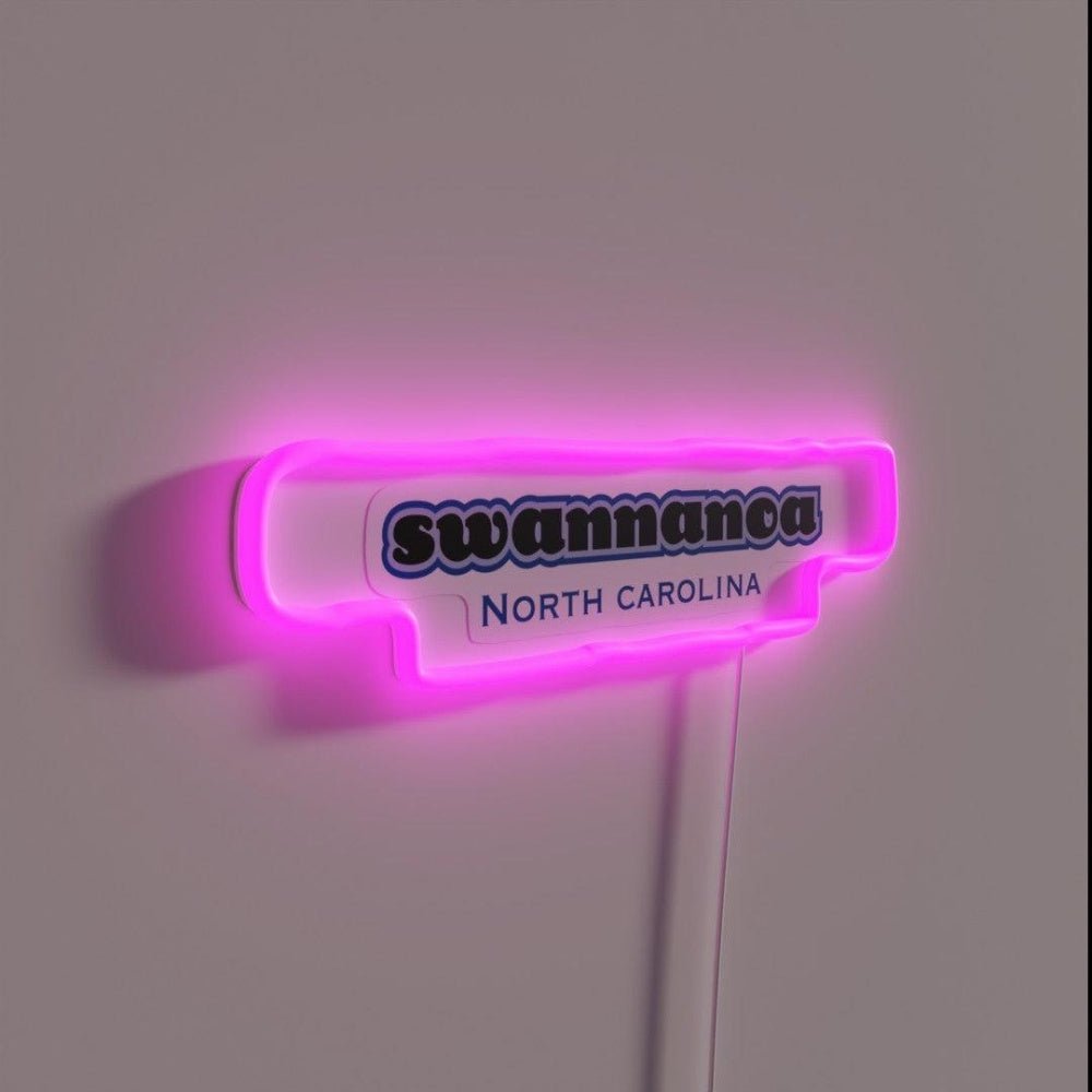 Swannanoa North Carolina Asheville Rgb Led Neon Sign - Shineneon