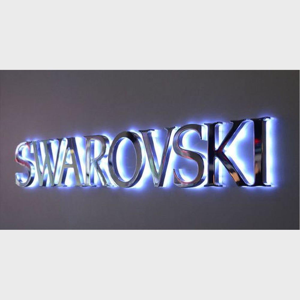 Swarovski 3D Backlit Channel Letters Led Light Sign - Shineneon