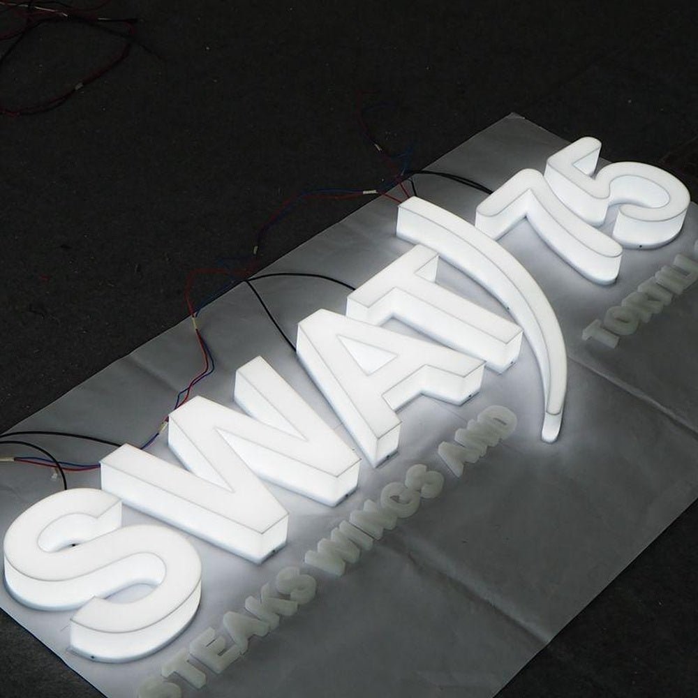 Swat 75 3D Fulllit Acrylic Led Letters Sign - Shineneon