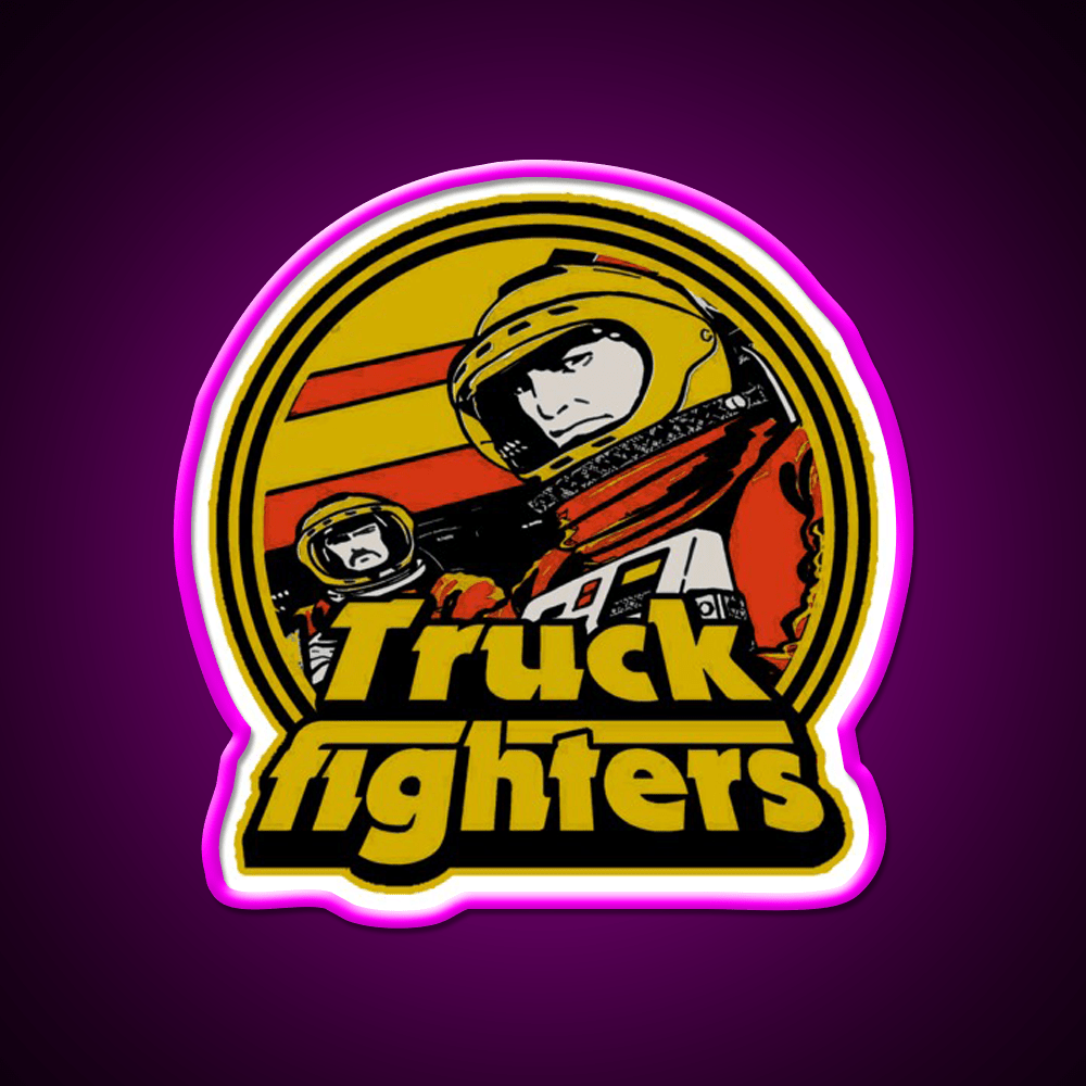 Swedish Truckfighters Stoner Rock Hemp Inspired Green Leaf Led Neon Sign Rgb Color - Shineneon