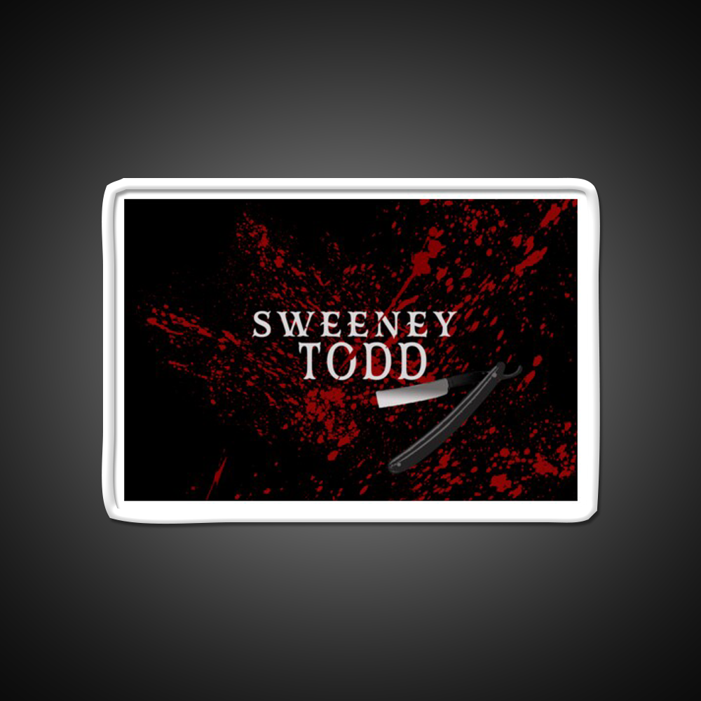 Sweeney Todd Barber Shop Haircut Led Neon Sign - LED neon sign view 11