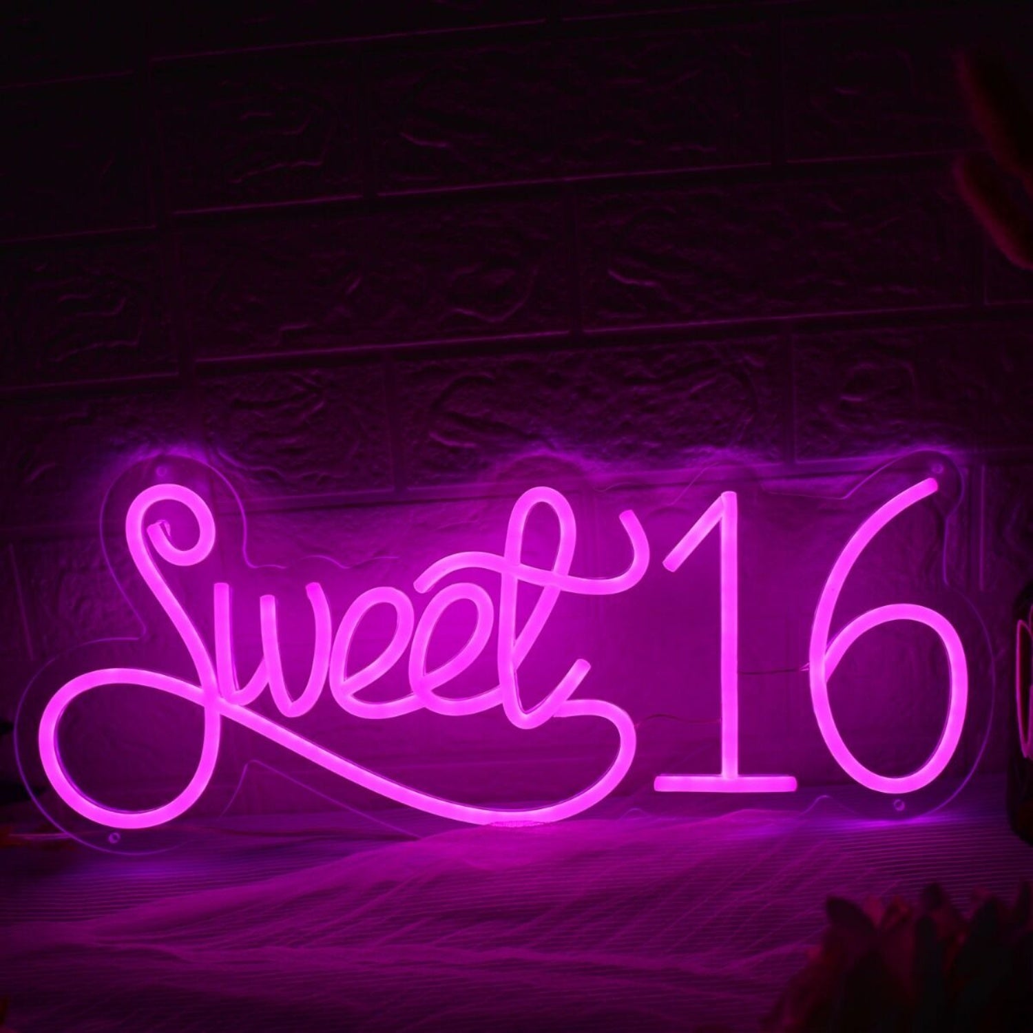 Sweet 16 Pink Led Neon Sign - Shineneon