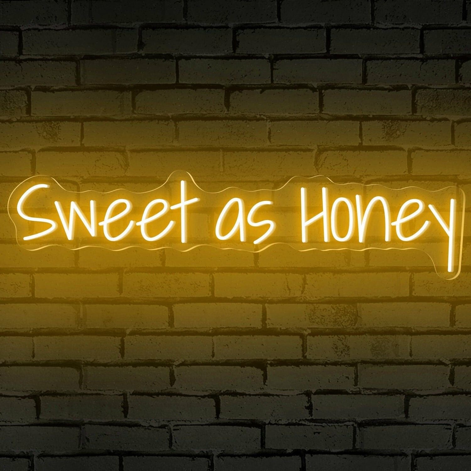 Sweet As Honey Words Led Neon Sign - Shineneon