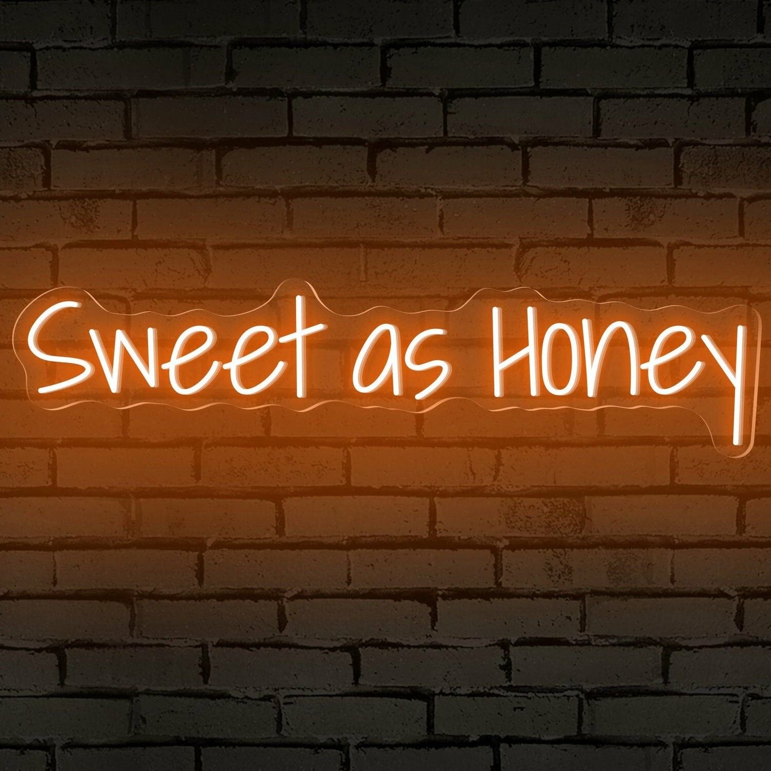 Sweet As Honey Words Led Neon Sign - Shineneon