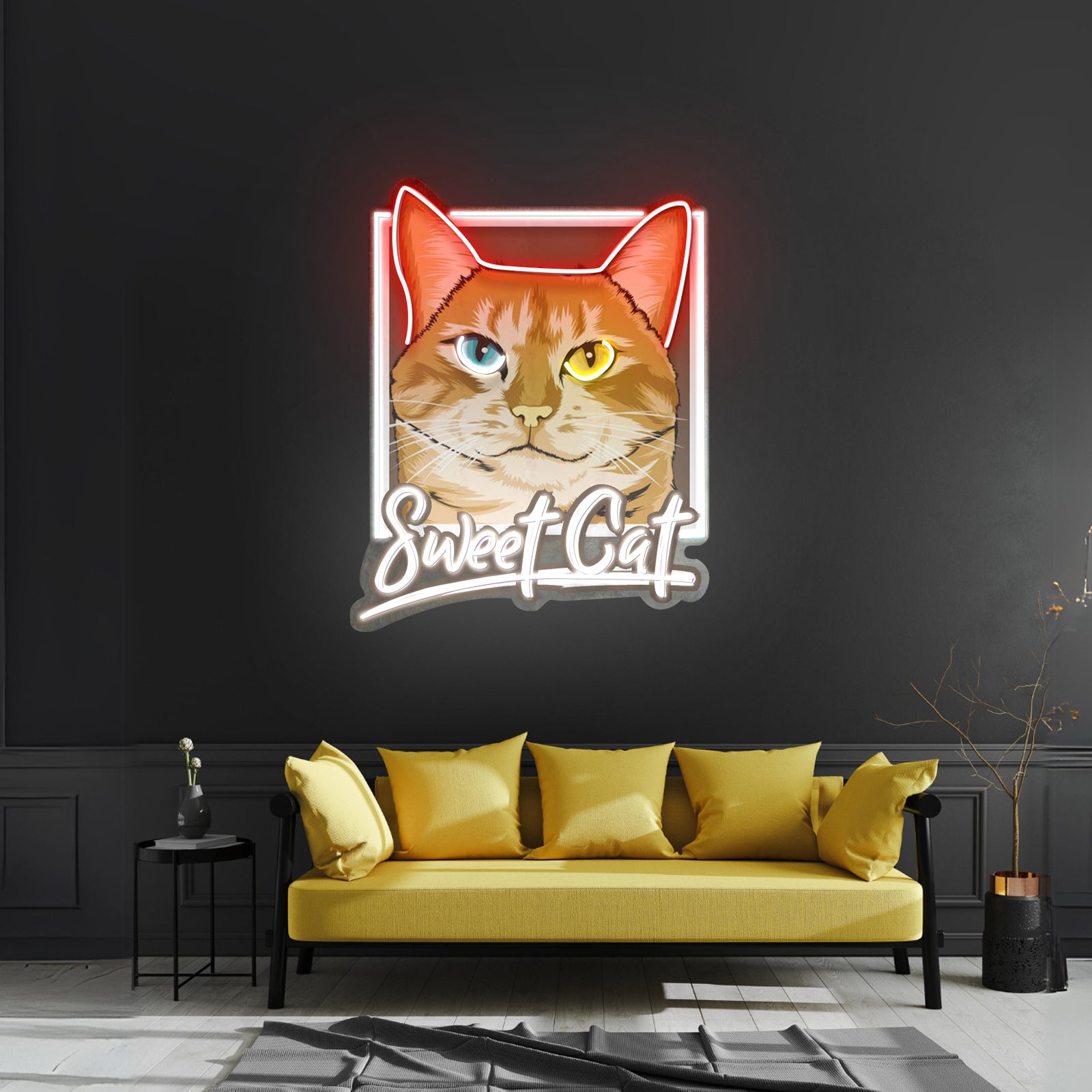Sweet Cherry Led Neon Acrylic Artwork For Sale