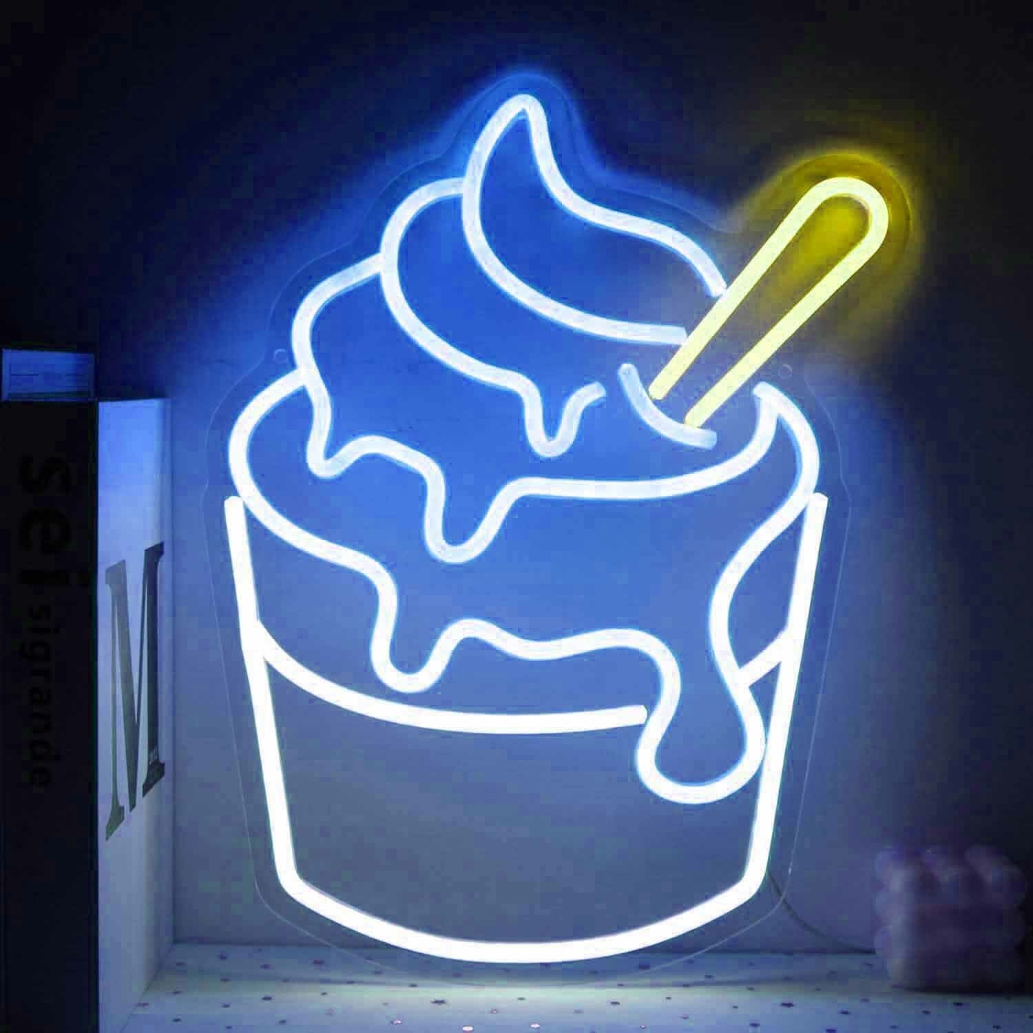 Sweet Cone Ice Cream Led Neon Sign | Shineneon