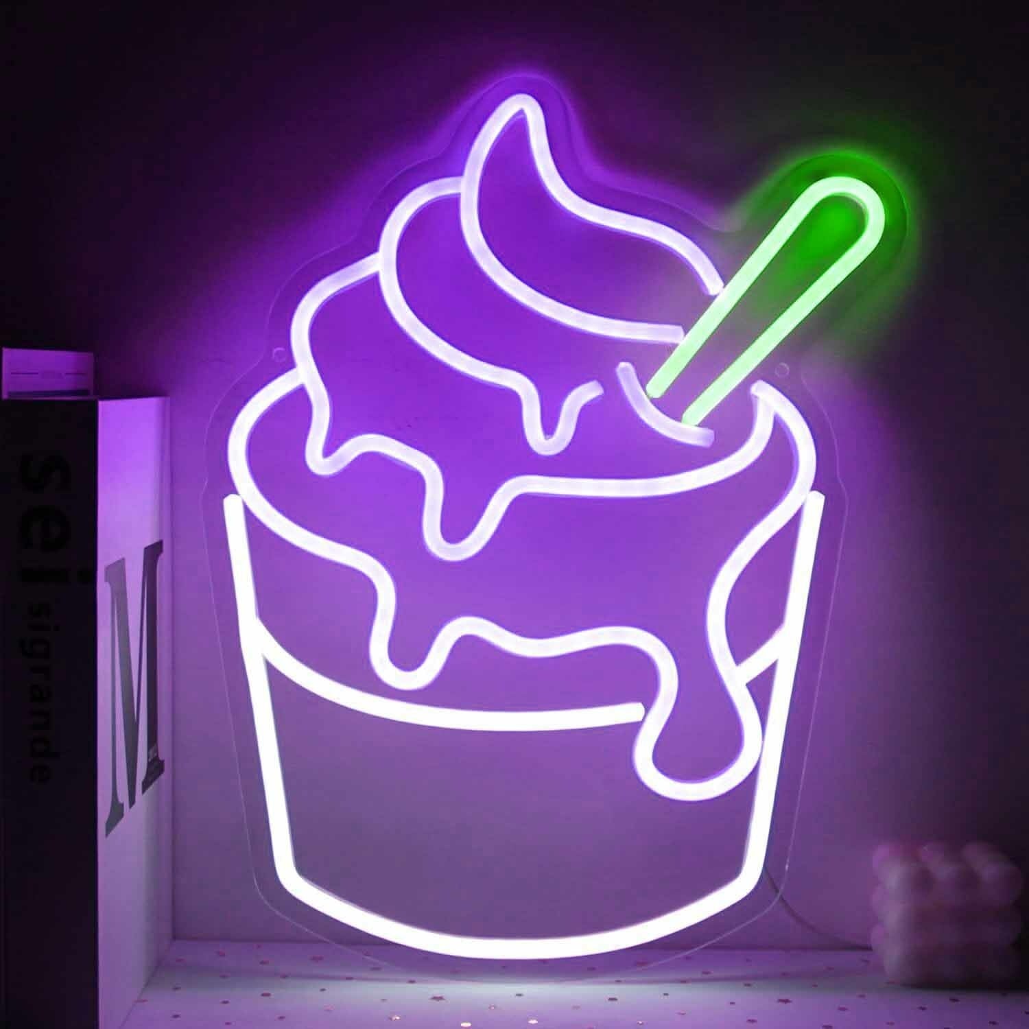 Sweet Cone Ice Cream Led Neon Sign | Shineneon