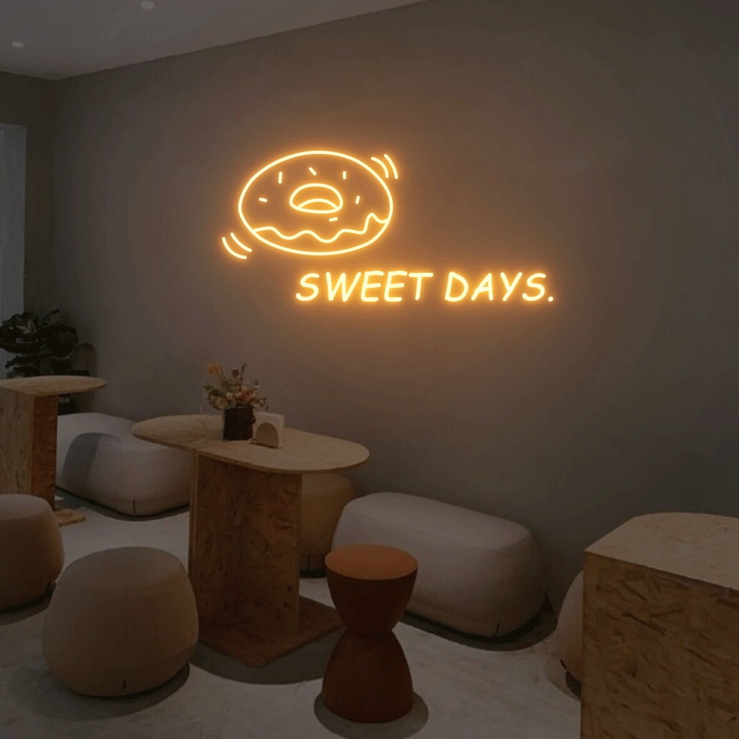 Sweet Days And Donuts Led Neon Sign | Shineneon