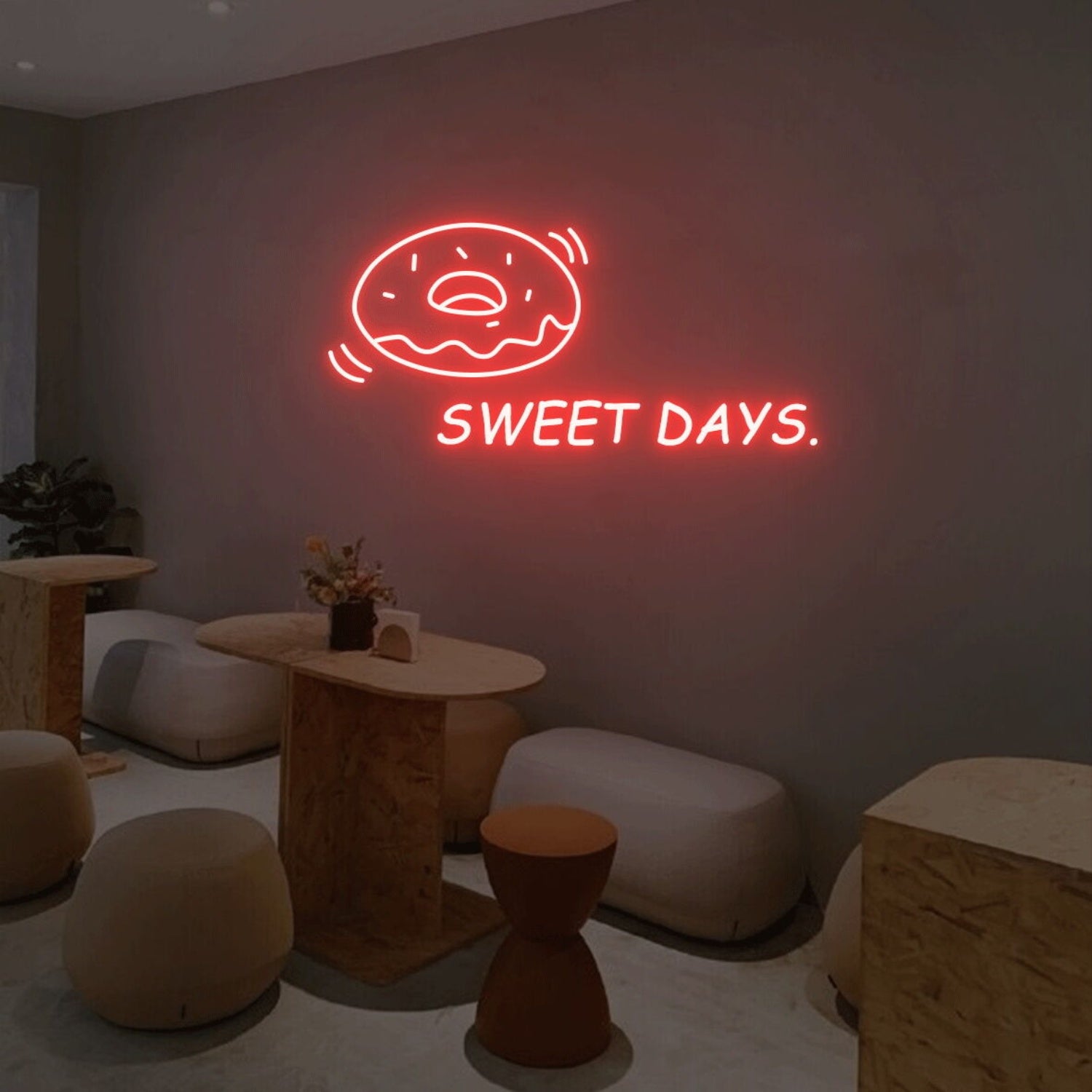 Sweet Days And Donuts Led Neon Sign | Shineneon