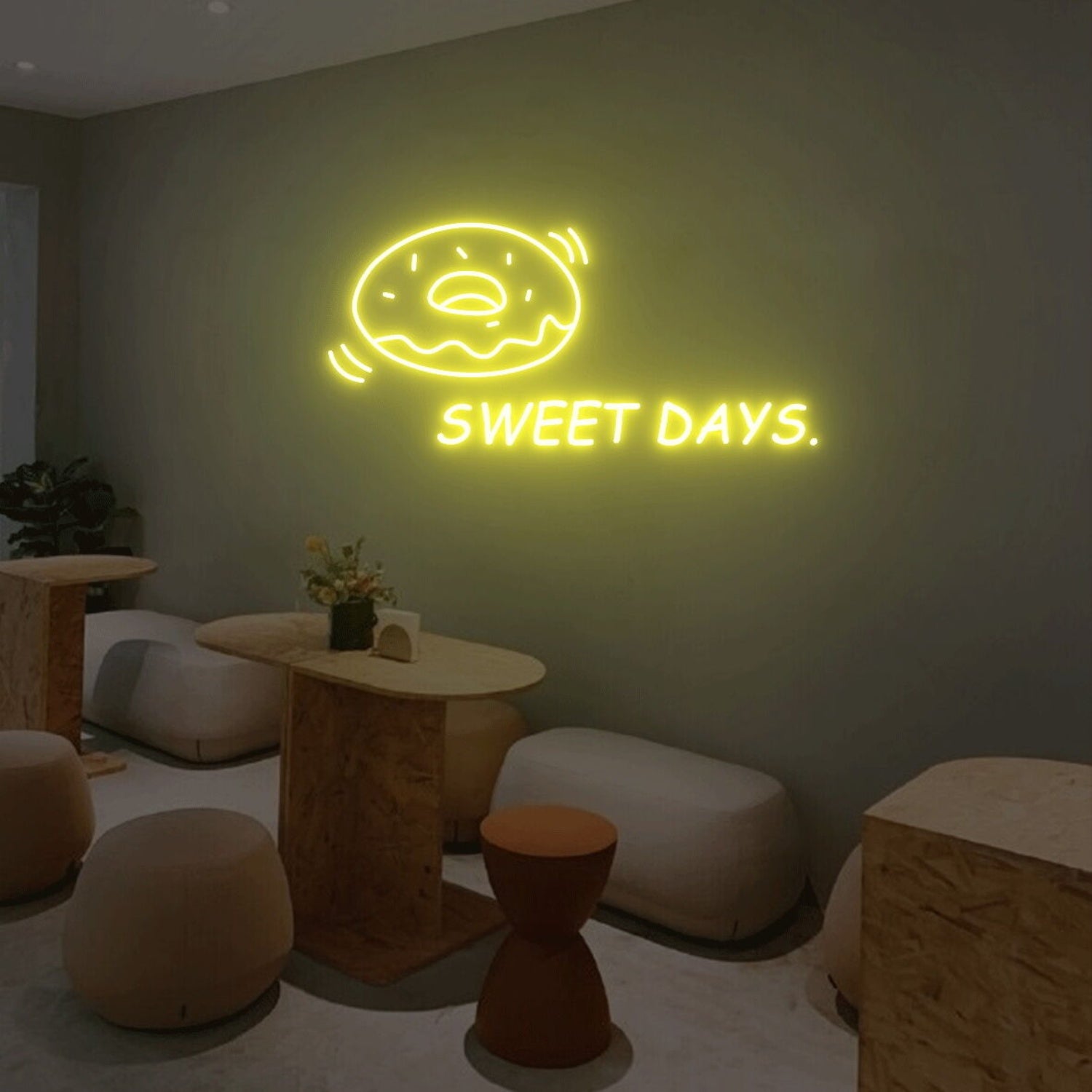 Sweet Days And Donuts Led Neon Sign | Shineneon