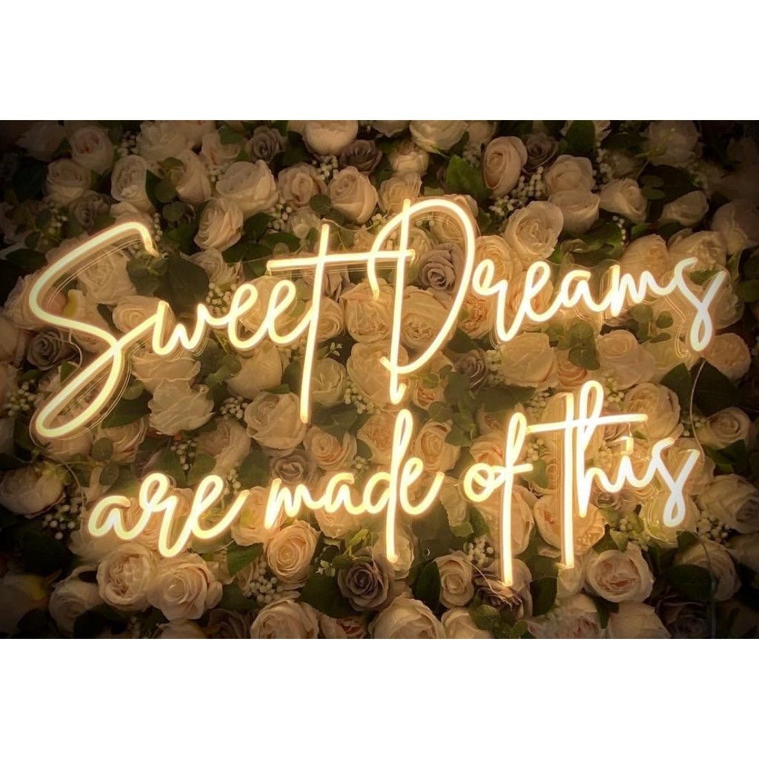 Sweet Dreams Are Made Of This Neon Signs Neon Lights Led Neon Signs - Shineneon