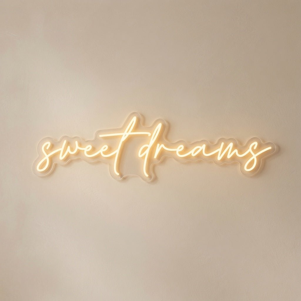 Sweet Dreams LED Neon Sign Home Wall Art - Shineneon