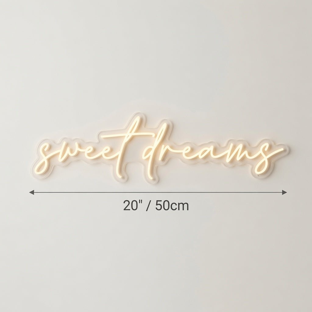 Sweet Dreams LED Neon Sign Home Wall Art - Shineneon