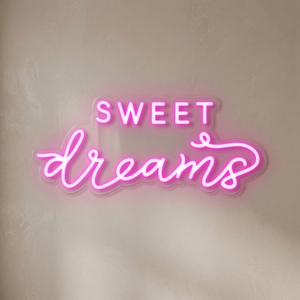 Sweet Dreams LED Neon Sign Wall Neon Sign - 02 High-Converting Product Image
