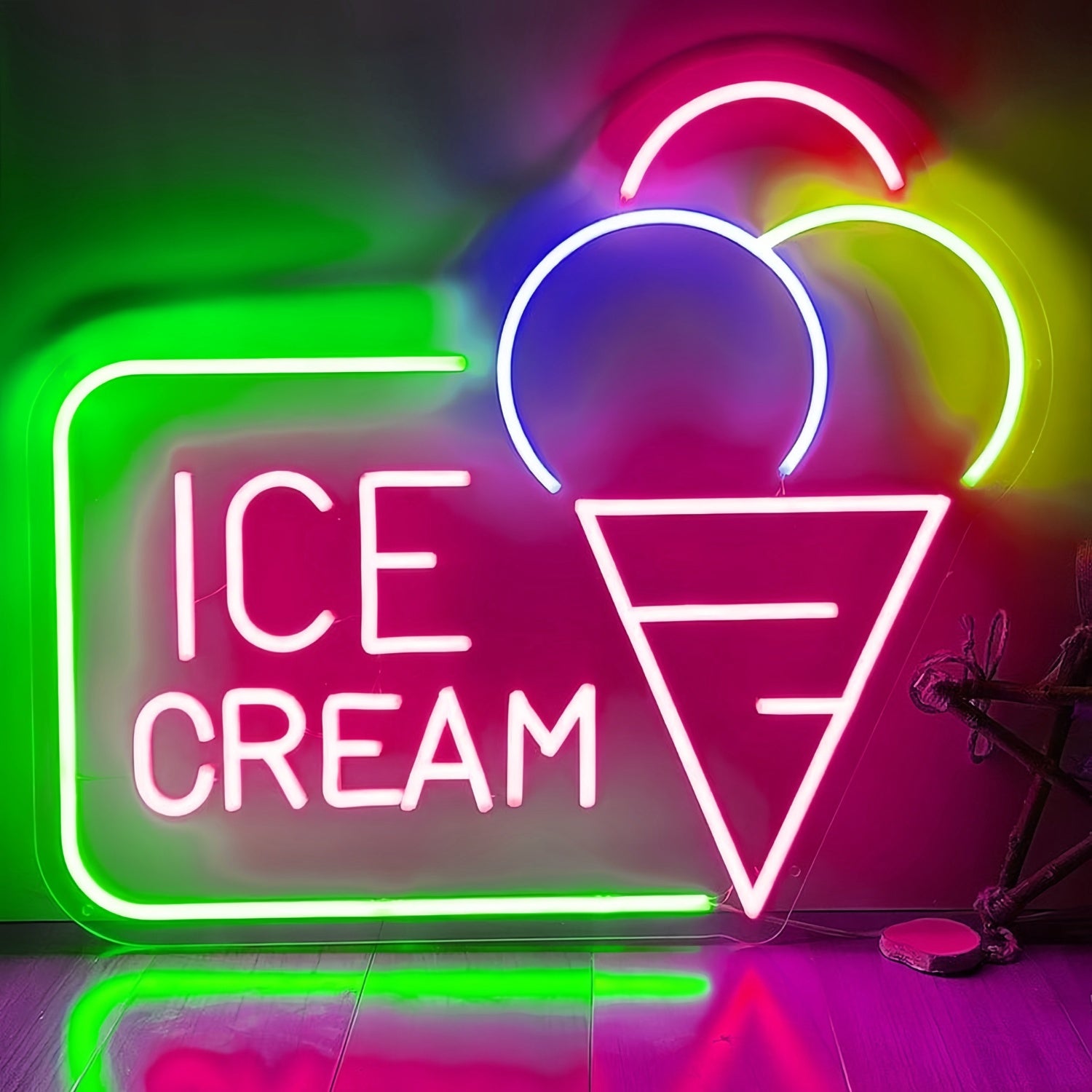 Sweet Escapeirresistible Ice Cream Neon Sign | Shineneon