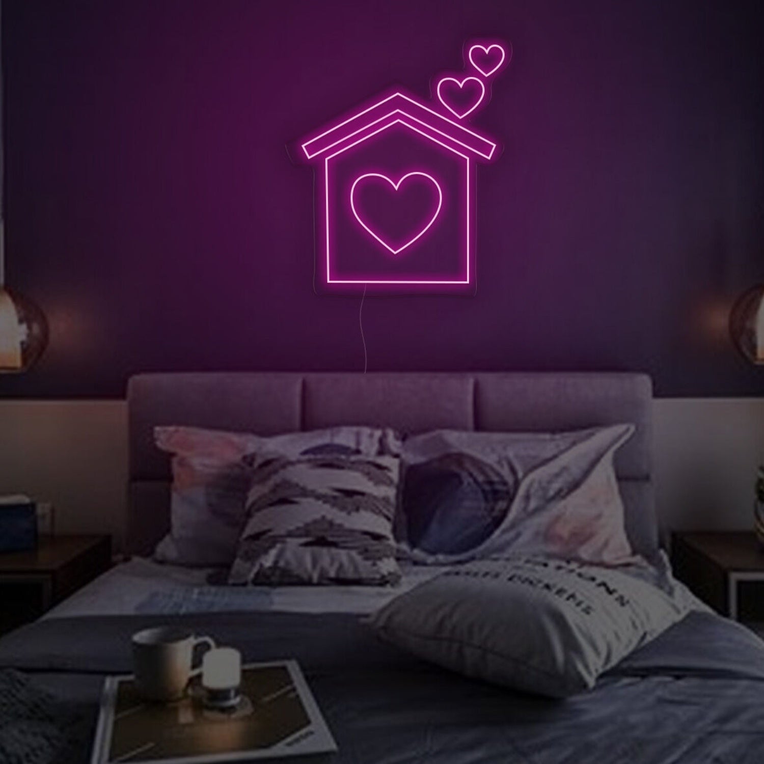 Sweet Hearts Home Neon Sign | Shineneon